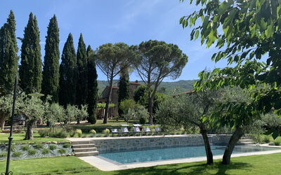 Villa Il Paride: Swimming pool and garden