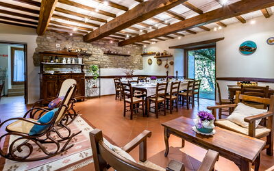 Villa Borgia: Sala da pranzo