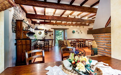 Villa Borgia: Sala da pranzo