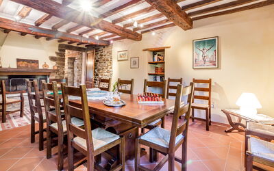 Villa Borgia: Sala da pranzo