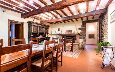 Villa Borgia: Sala da pranzo