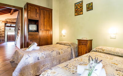 Villa Borgia: Camera da letto