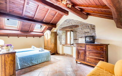 Villa Borgia: Camera da letto