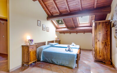 Villa Borgia: Camera da letto