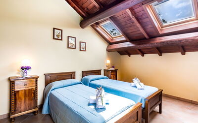 Villa Borgia: Camera da letto