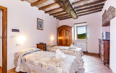 Villa Borgia: Camera da letto