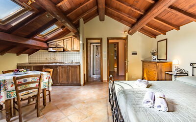 Villa Borgia: Camera da letto