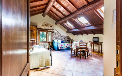 Villa Borgia: Camera da letto