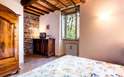 Villa Borgia: Camera da letto