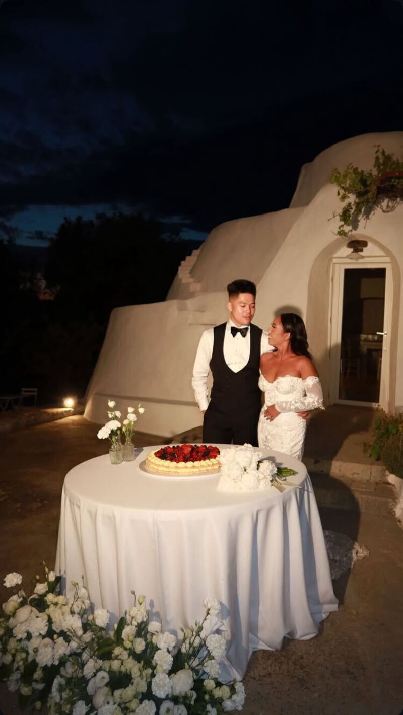 Photo of Marielle and Son's wedding